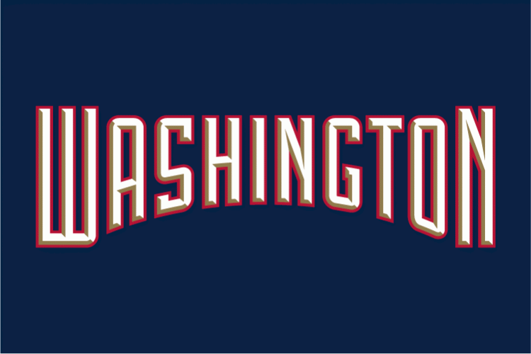 Washington Nationals 2005-2008 Wordmark Logo iron on transfers for T-shirts